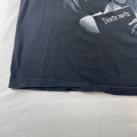 Death Note Anime Graphic Tee — Light & Ryuk — Men’s Medium — Black - Picture 7 of 11